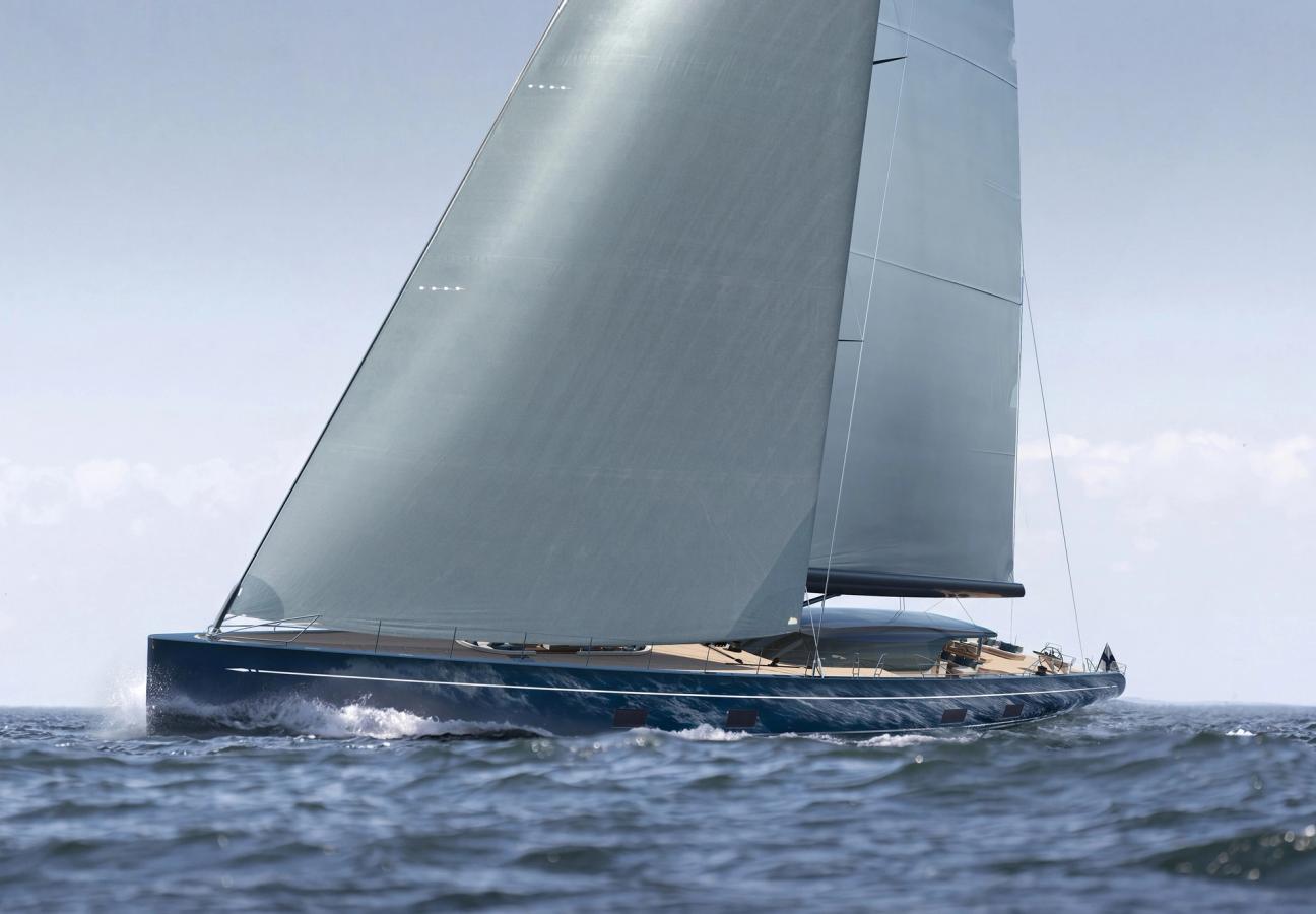 The first Swan Alloy 44 is expected to be delivered in summer 2028. Rendering.