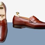 Selby loafer in Chestnut Burnished Calf