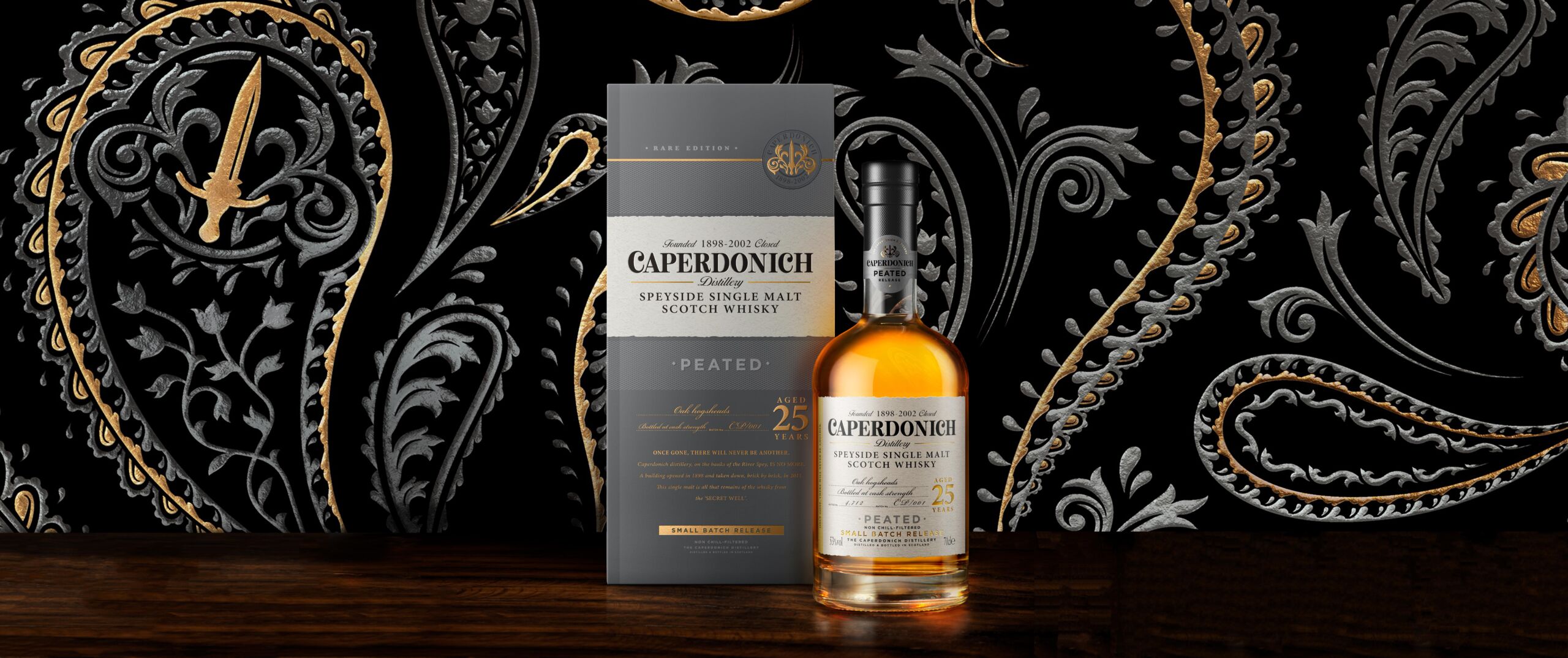 We tasted Caperdonich 25-Year-Old Peated, the last whisky of its