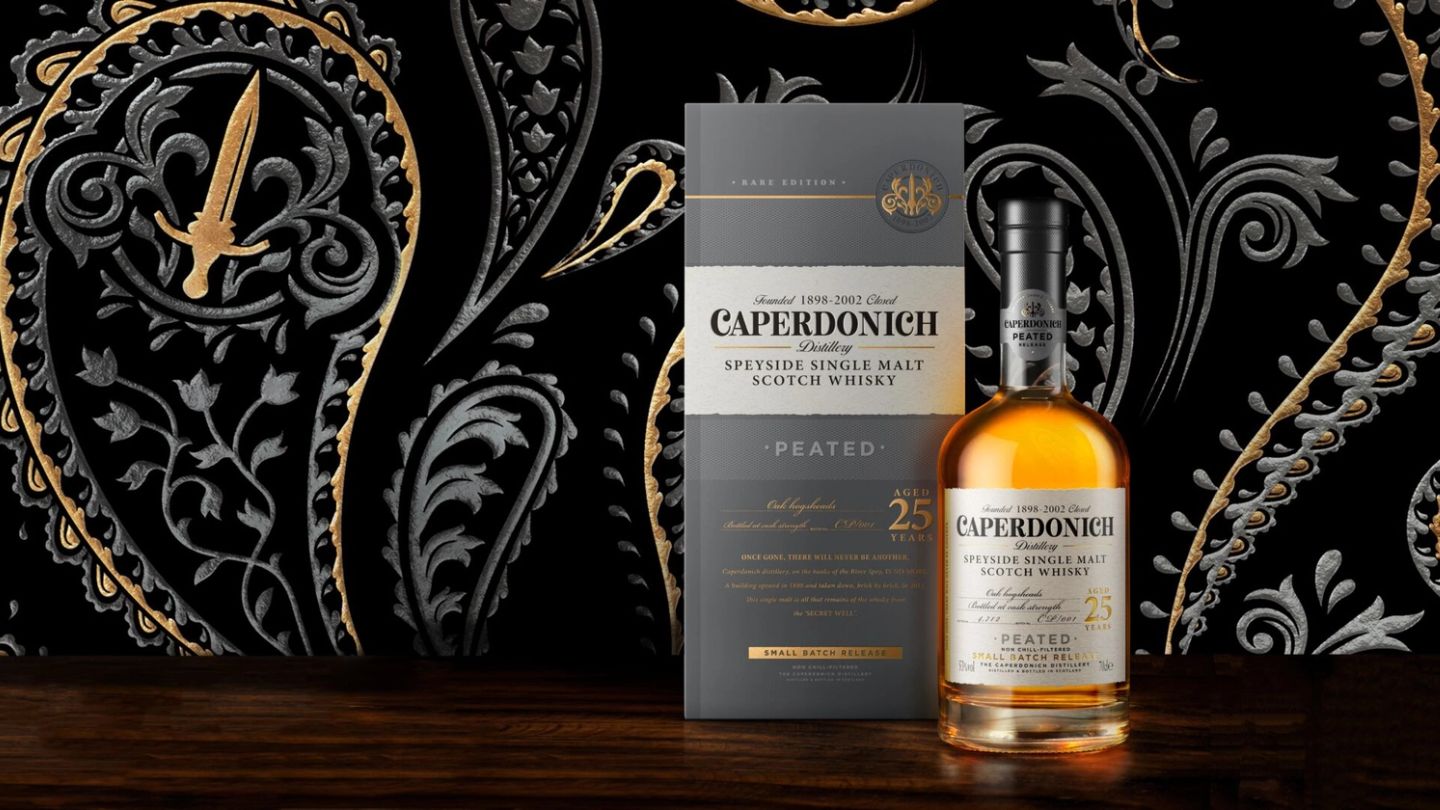 We tasted the Caperdonich 25-Year-Old Peated, the last whisky of its kind