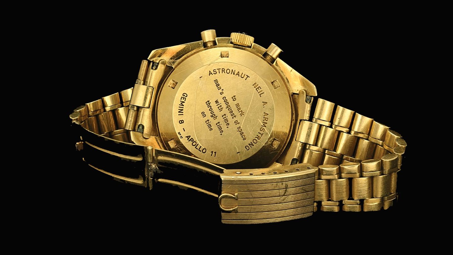 Out of this world: Neil Armstrong’s Apollo 11 commemorative watch is up for auction