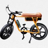 RAW Retro Fat Tyre E-Bike