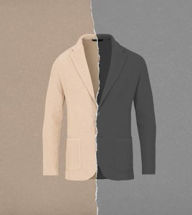 knitted blazer