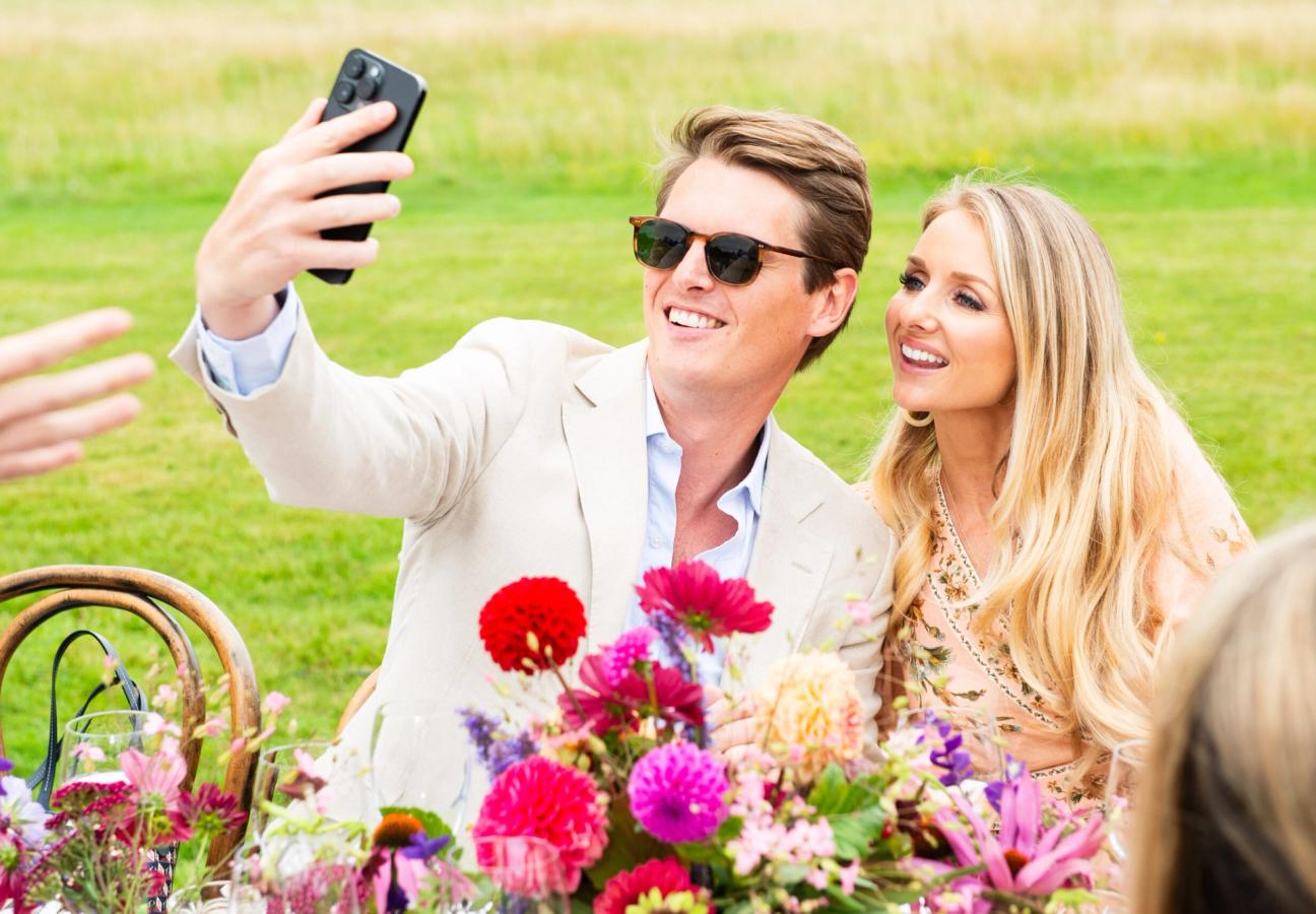 David Tollemache and Camilla Blandford