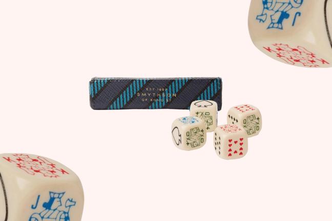 Smythson Panama Poker Dice
