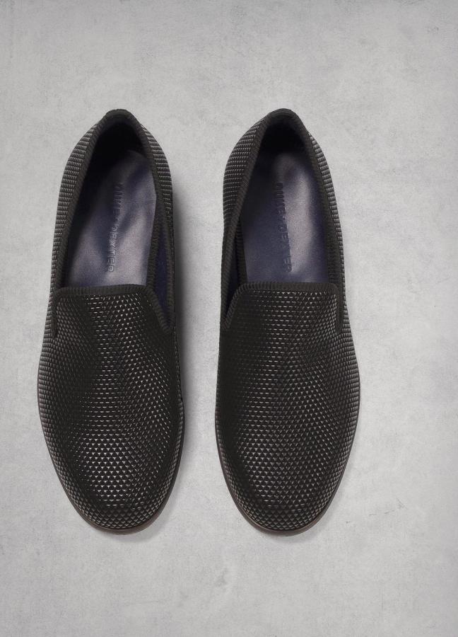 Duke + Dexter Pyramid Black Loafer