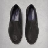 Duke + Dexter Pyramid Black Loafer