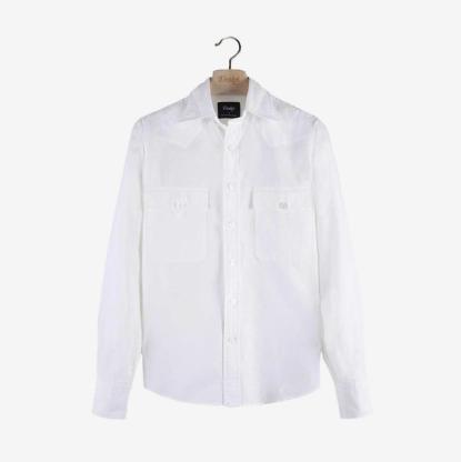 Drakes Long-Point Western Shirt
