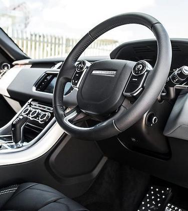 This is the future gentlemen: a Range Rover hybrid