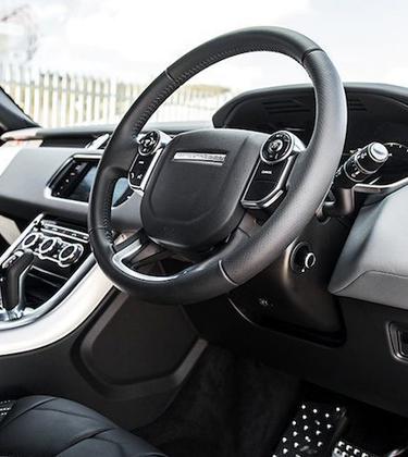 This is the future gentlemen: a Range Rover hybrid
