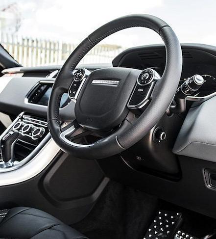 This is the future gentlemen: a Range Rover hybrid