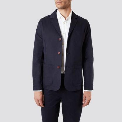 Sir Plus Navy Unlined Blazer