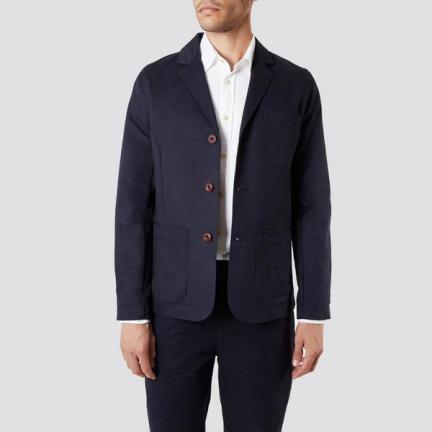 Sir Plus Navy Unlined Blazer