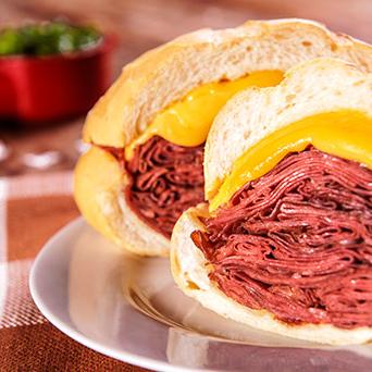 Mortadella sandwich — Bar Do Mané, São Paulo