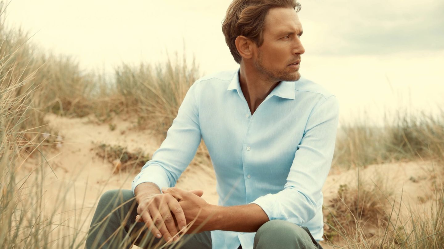 Luca Faloni’s shirts are cut from a different cloth