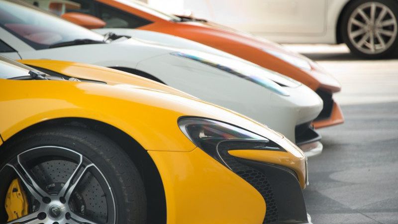 Waldorf Astoria launch supercar driving experience