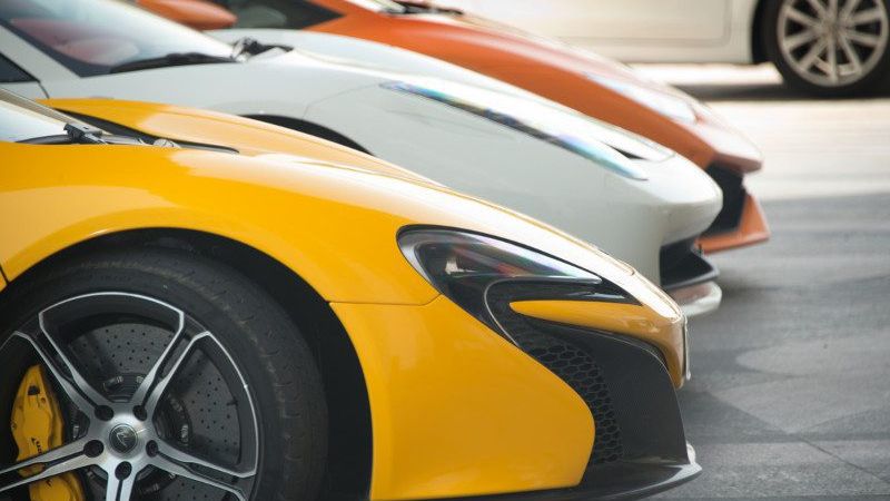 Waldorf Astoria launch supercar driving experience