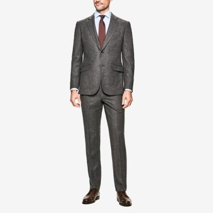 Hackett  Birdseye Wool Flannel Suit