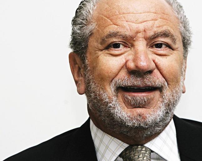 Sir Alan Sugar Photocall