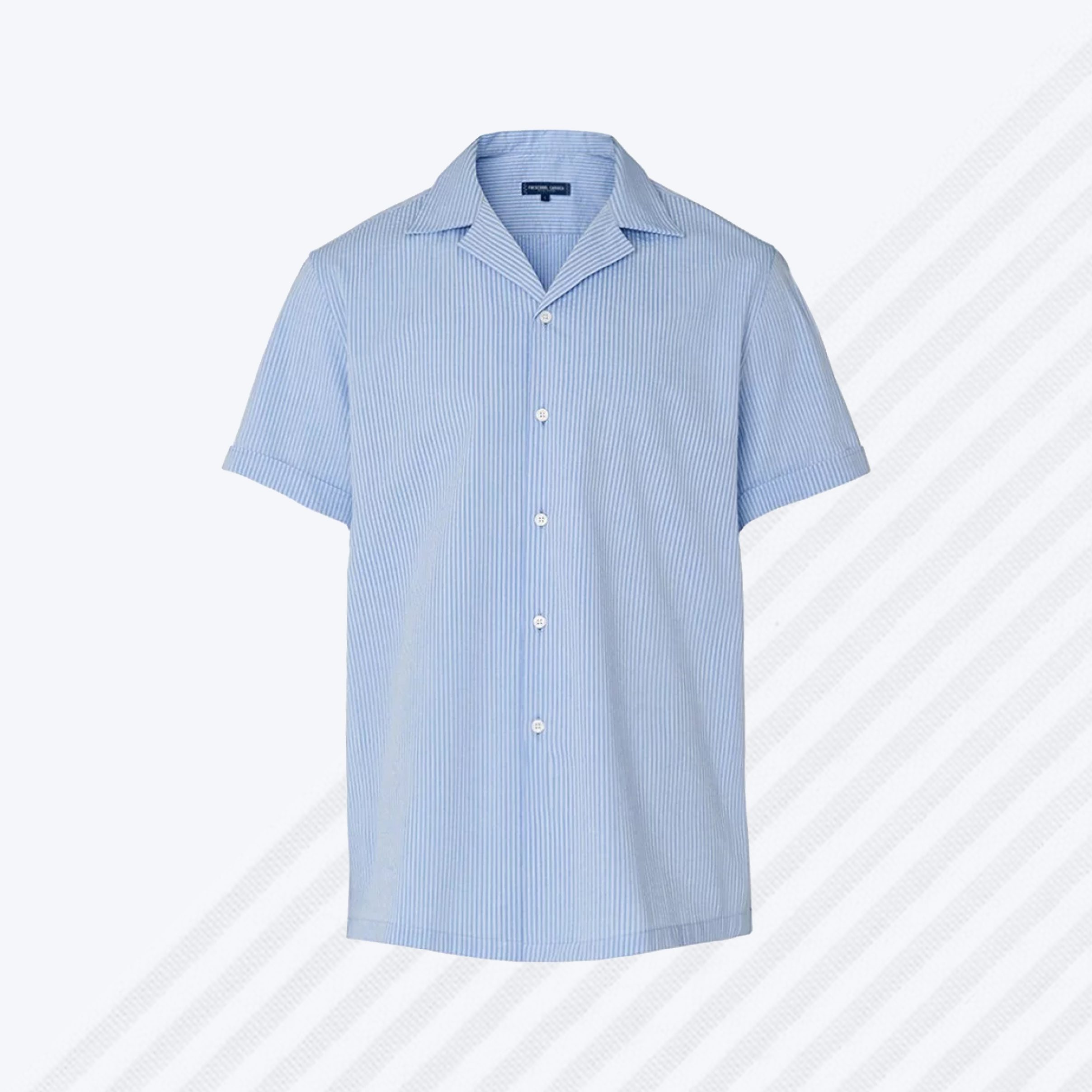 Frescobol Carioca Thomas Seersucker Shirt