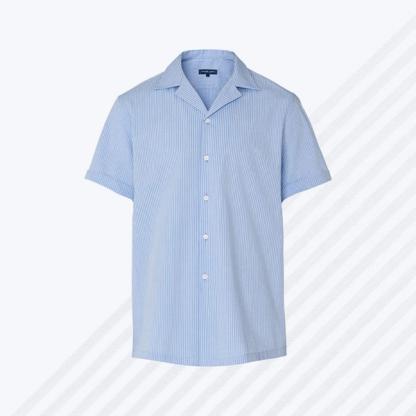 Frescobol Carioca Thomas Seersucker Shirt