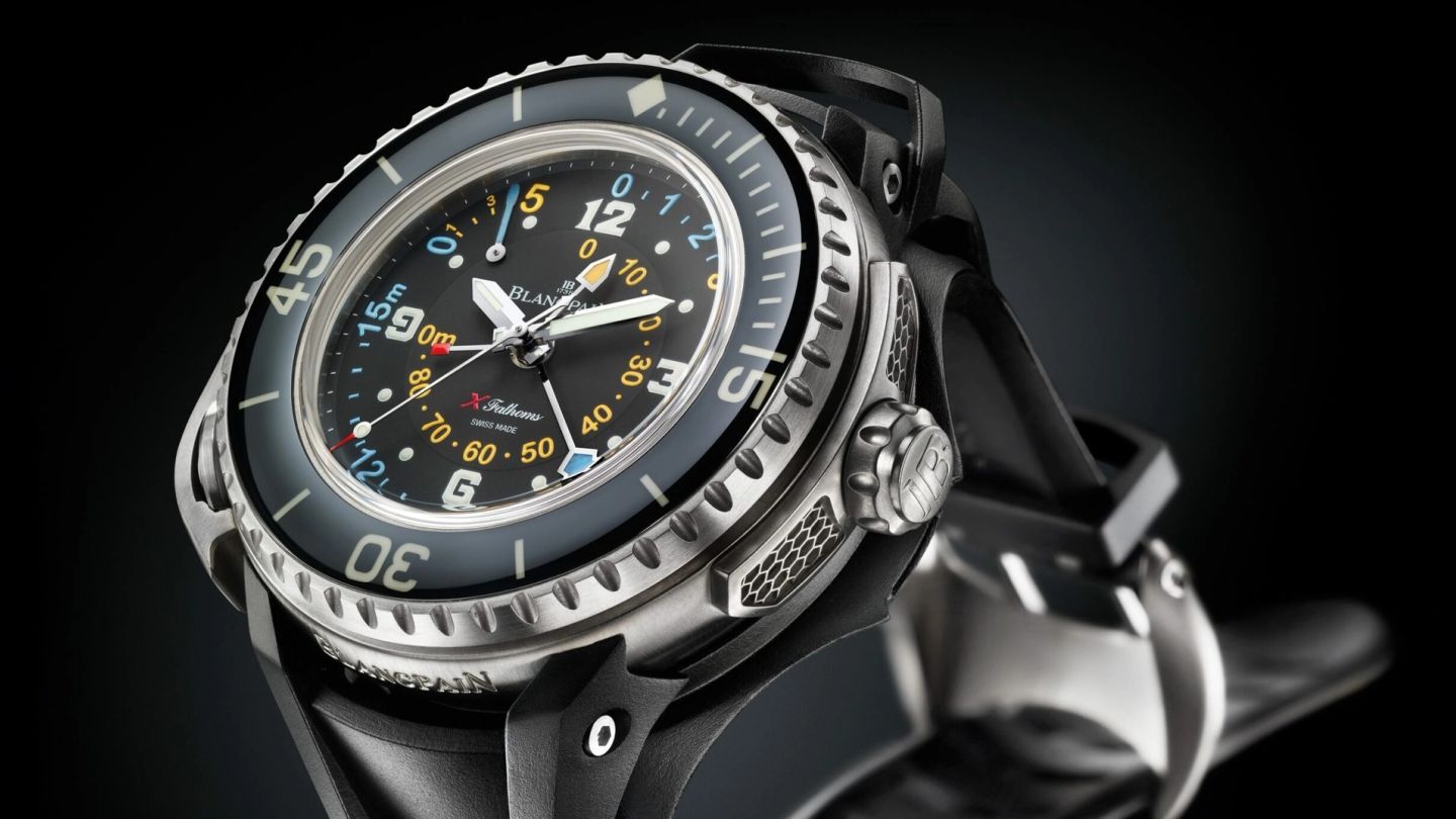 Under the surface of the Blancpain Fifty Fathoms X-Fathoms