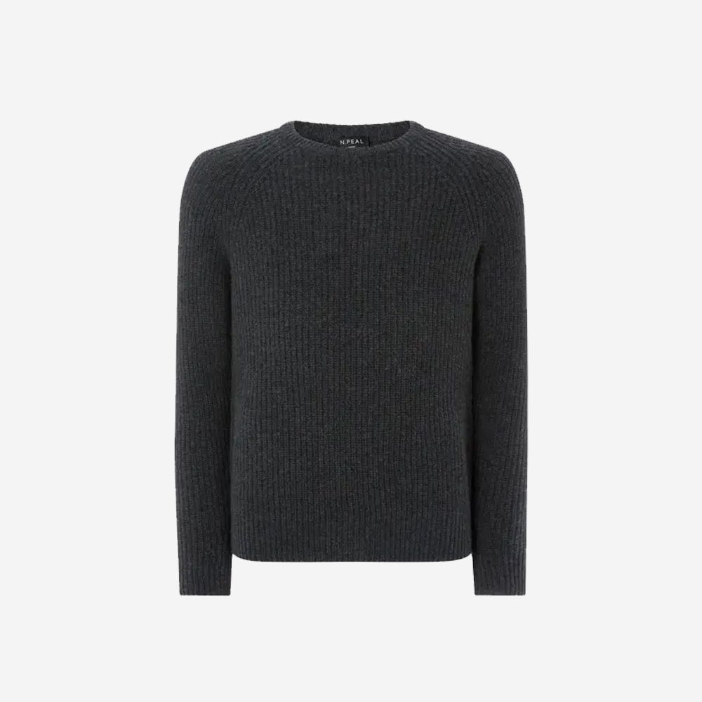 N. Peal 007 Fisherman’s Rib Sweater