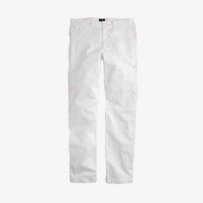 J. Crew Straight-fit Stretch Chinos