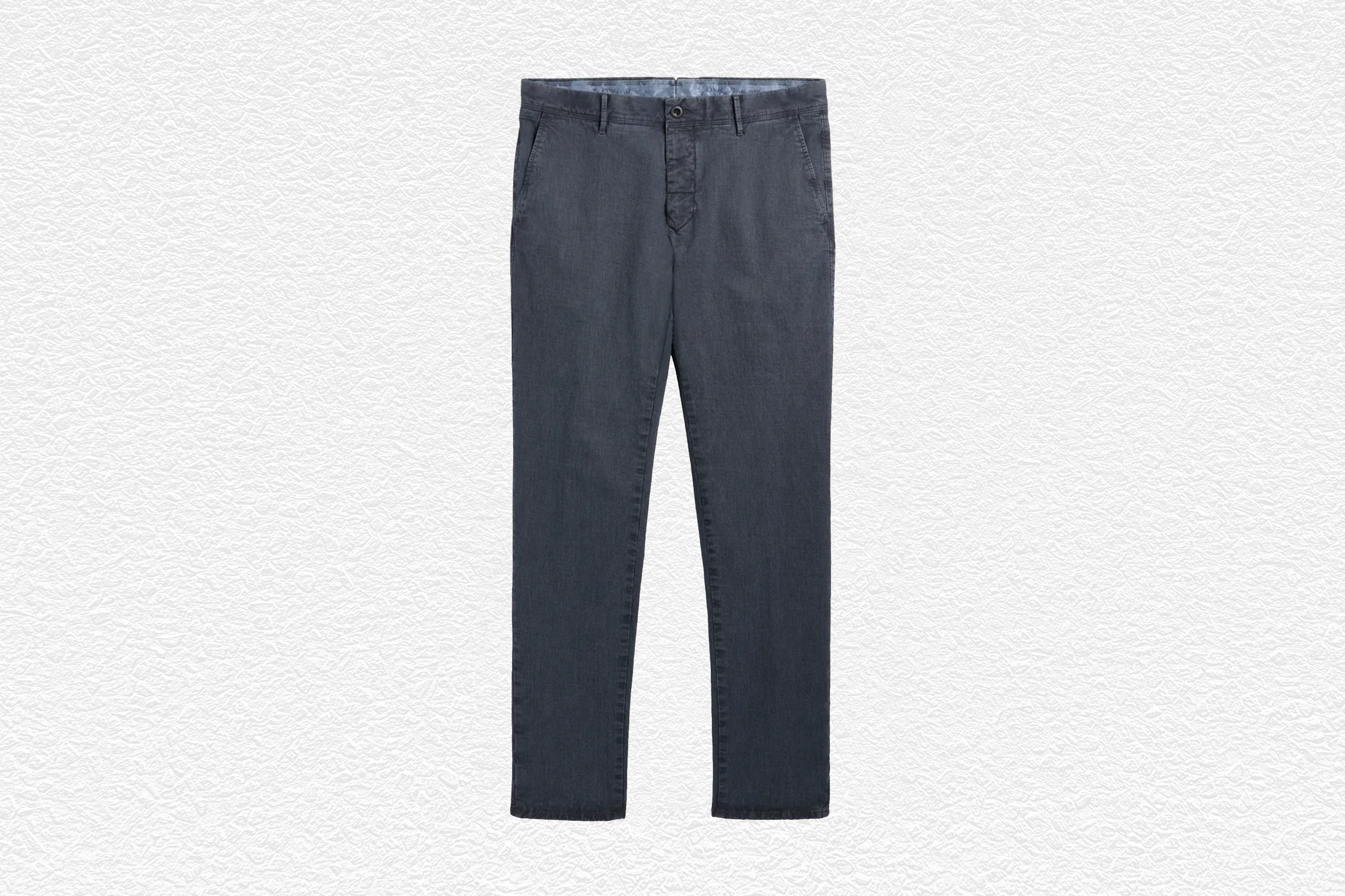 Slim Fit Stretch Cotton Trousers