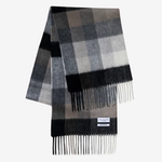 Kiltane 5 Square check cashmere scarf