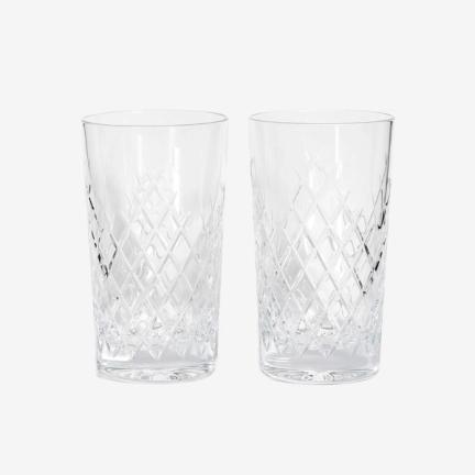 Soho Home Barwell cut crystal highball