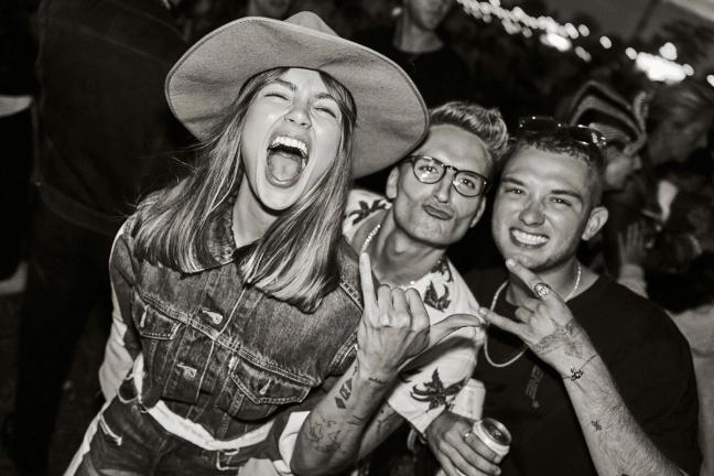 Emma Louise Connolly, Oliver Proudlock and Jasper Ford