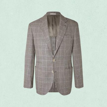 Brunello Cucinelli Checked Suit
