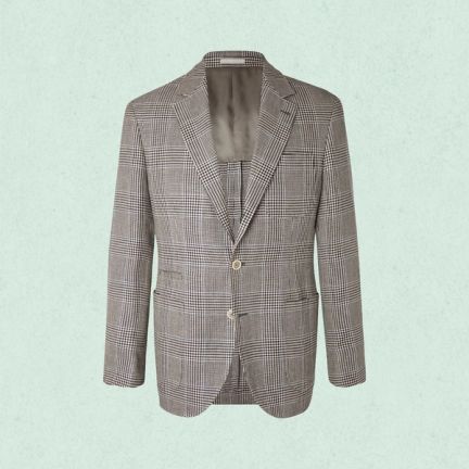 Brunello Cucinelli Checked Suit