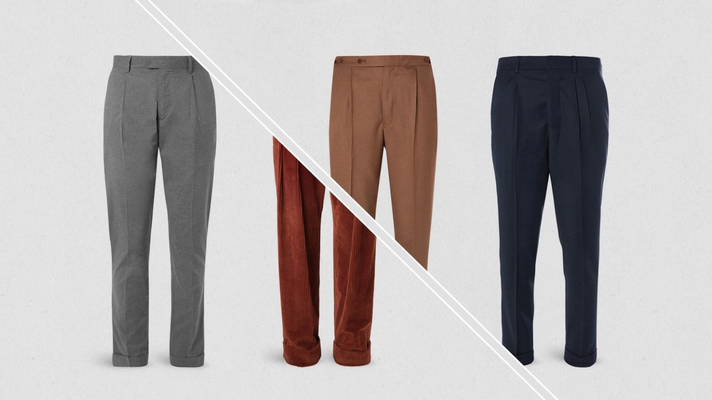 Here’s why you should be wearing pleated trousers