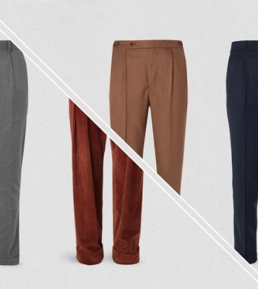 best pleated trousers