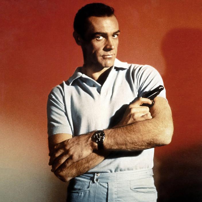 sean connery james bond crown rolex submariner