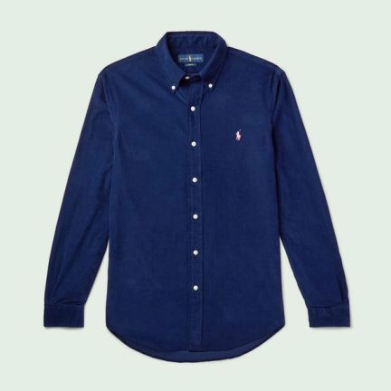 Polo Ralph Lauren Button-Down Collar Cotton-Corduroy Shirt