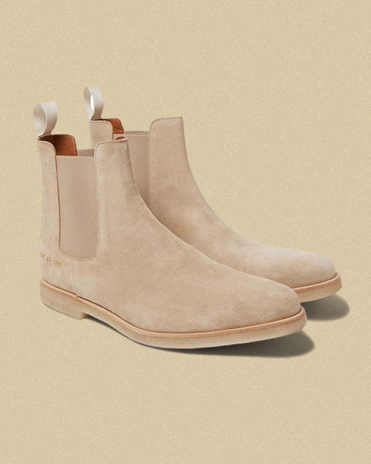 Common projects best sale sand chelsea boot