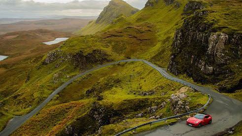 The Isle of Skye and a Ferrari – road trips don’t get better than this