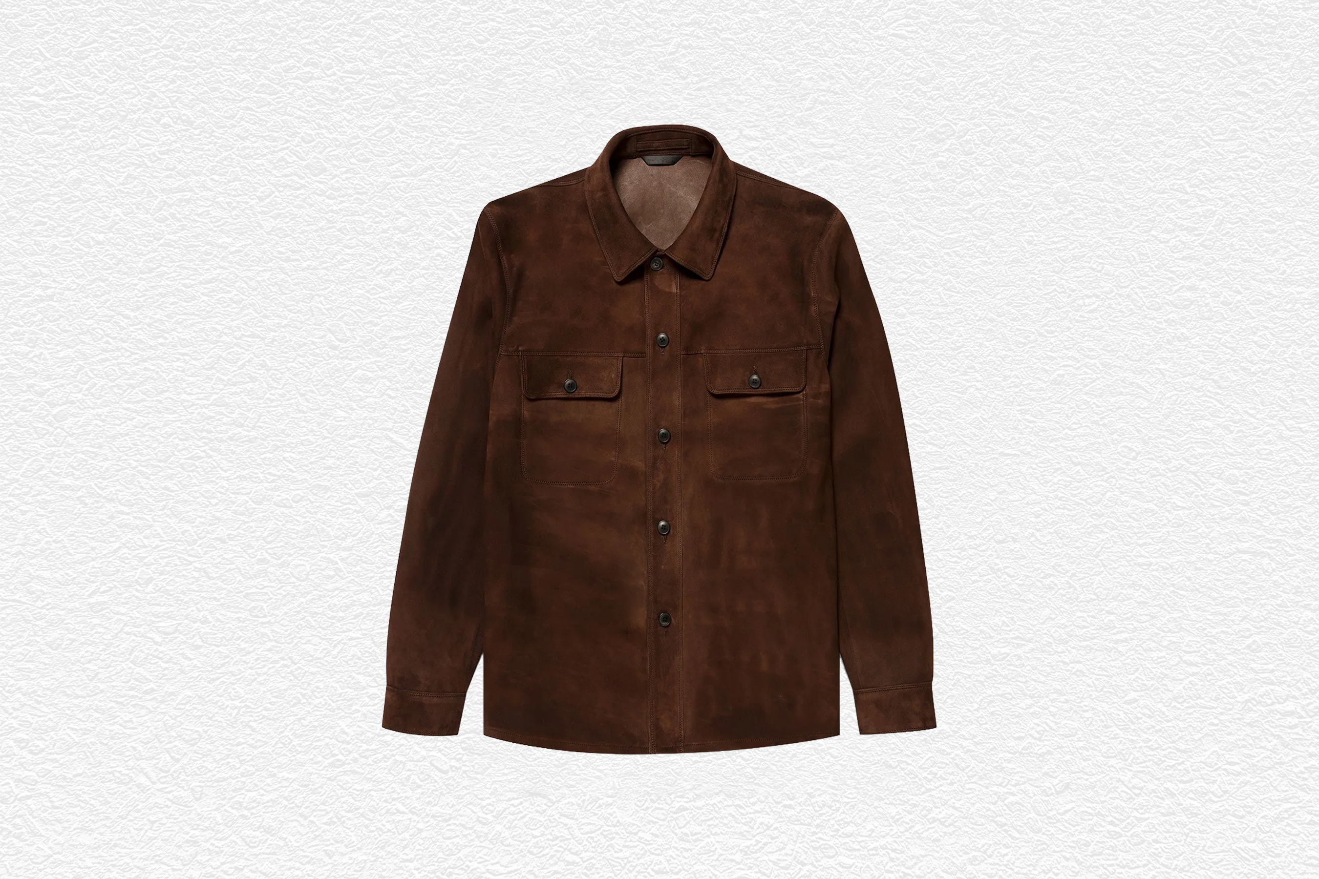 Suede Overshirt