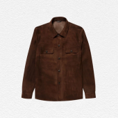 Suede Overshirt