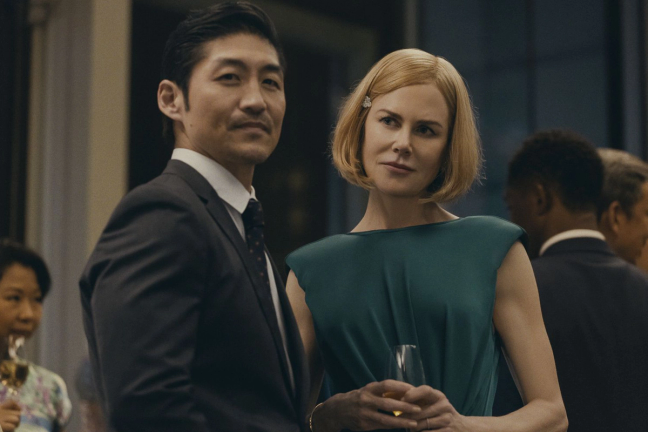 Nicole Kidman and Brian Tee in Expats