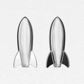 Asprey Rocket Salt & Pepper Shakers