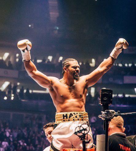 Ringside with David Haye, the one-punch knock-out specialist