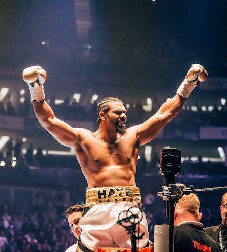 Ringside with David Haye, the one-punch knock-out specialist