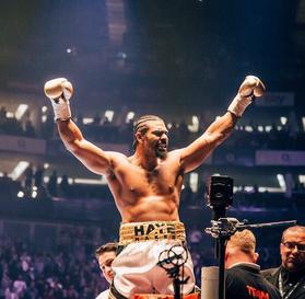 Ringside with David Haye, the one-punch knock-out specialist