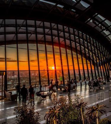 The restaurants with the best views in London