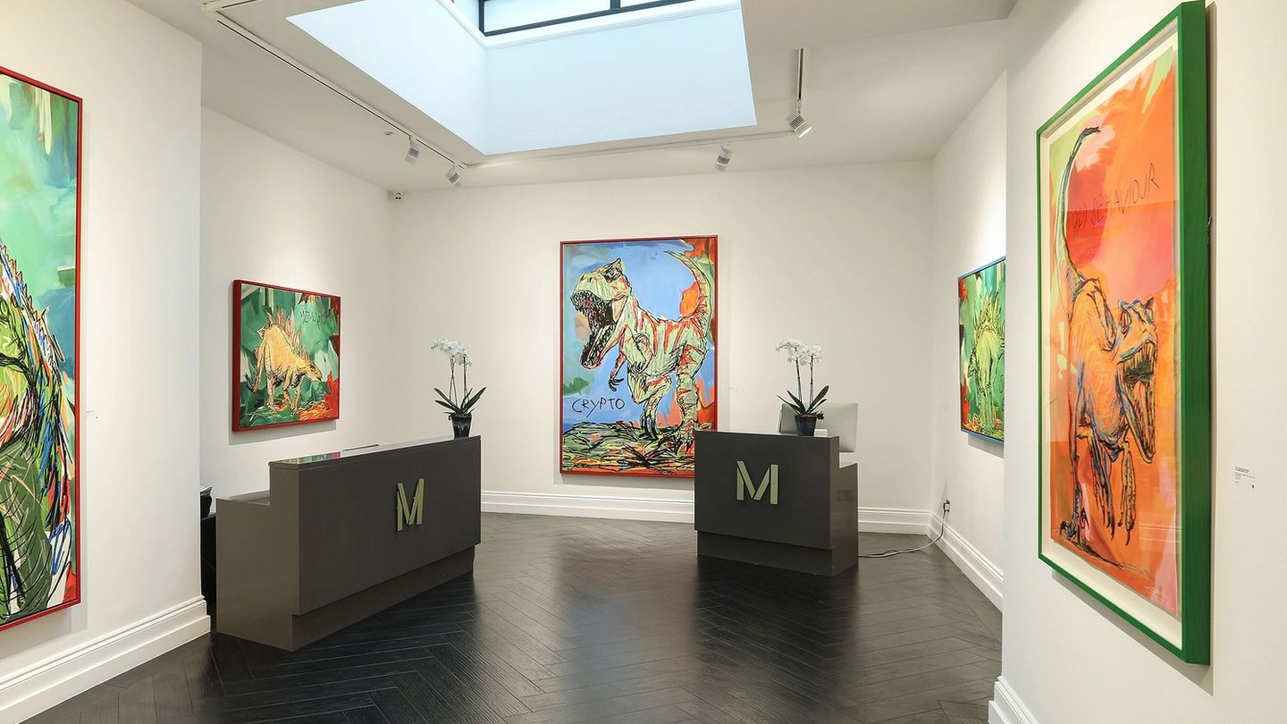 The dinosaurs within: The Connor Brothers at Maddox Gallery