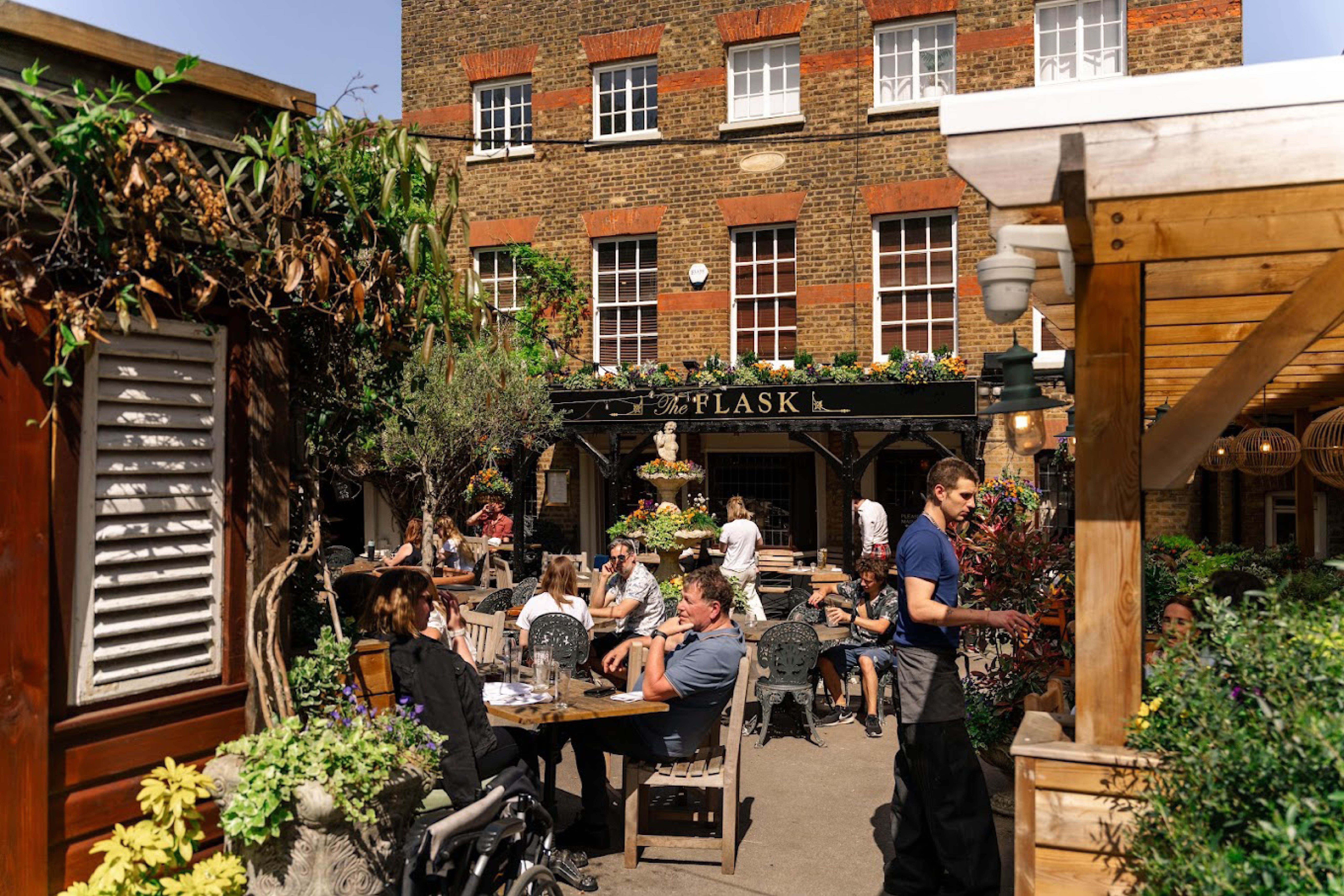 The Five greatest pub gardens in London